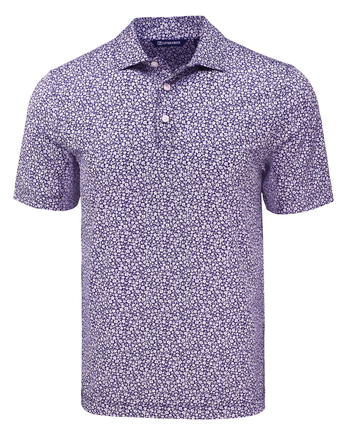 Cutter & Buck Men's Pike Recycled Flora Print Polo-1