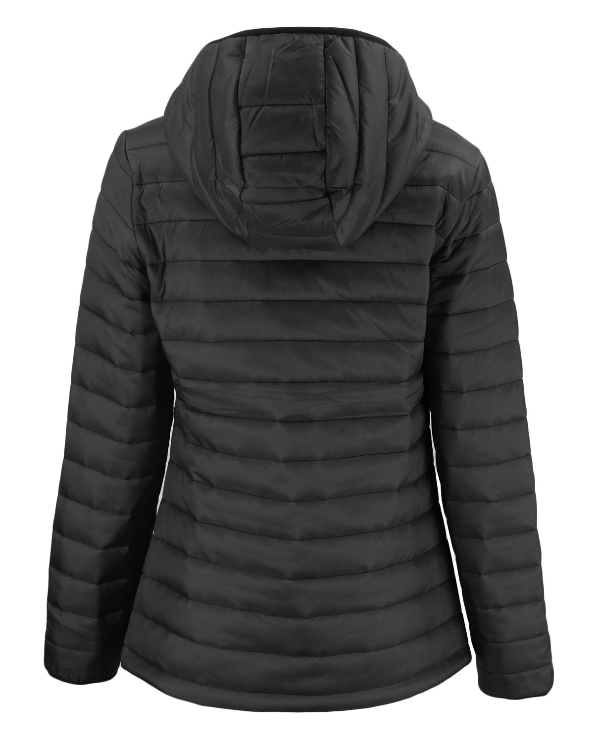 Clique Women's Valhalla Recycled Insulated Puffer Full Zip Hooded Jacket-7