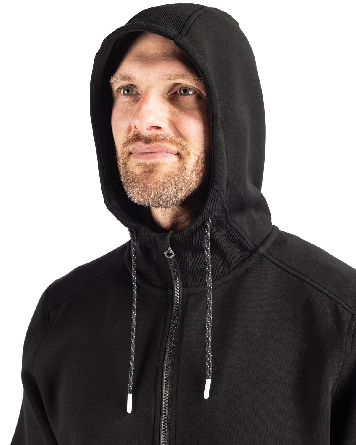 Cutter & Buck Men's Roam Recycled Buttery-Soft Knit Half Zip Hooded Pullover-9