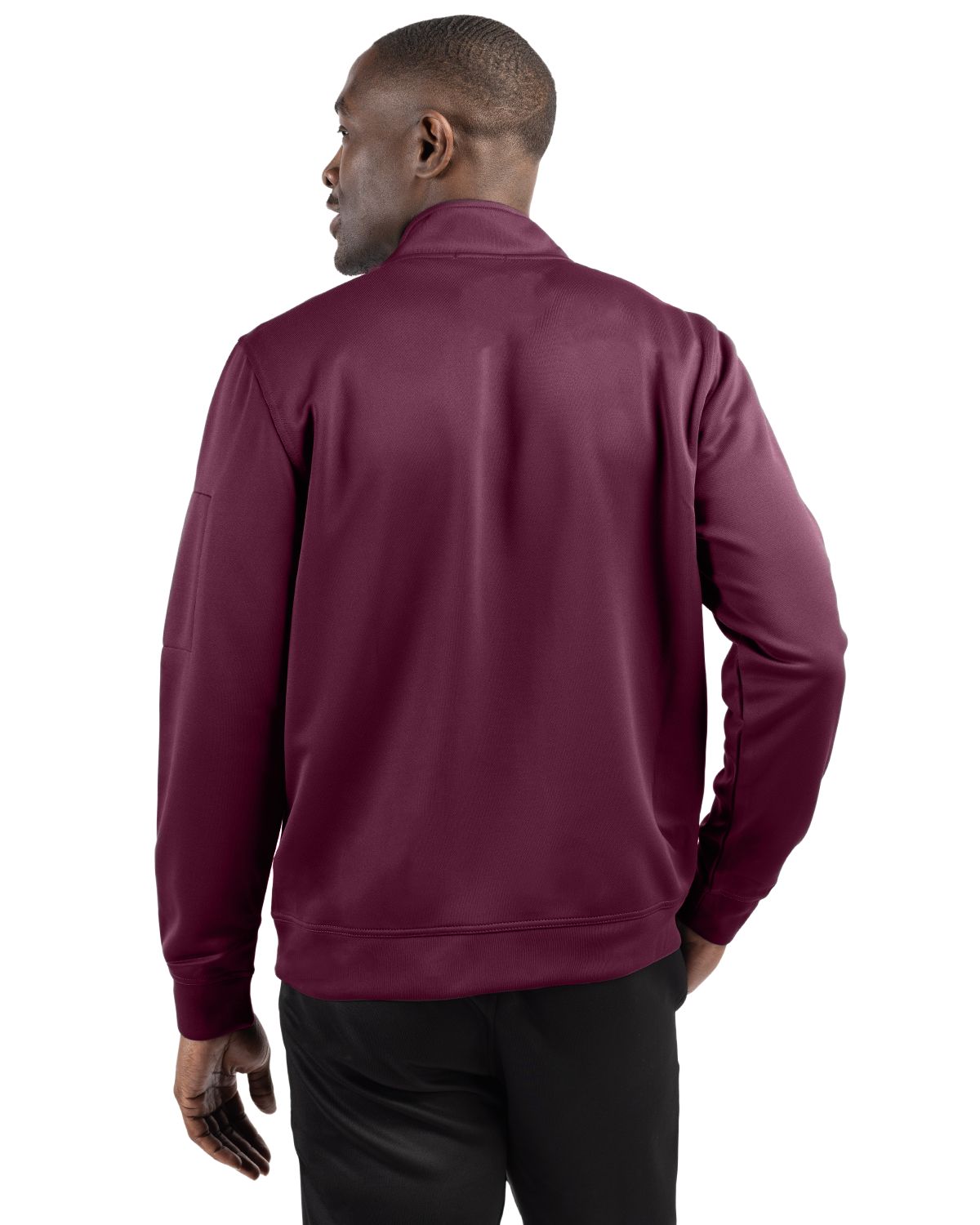 Clique Men's Lift Solution-dyed Performance Half Zip Sweatshirt-2