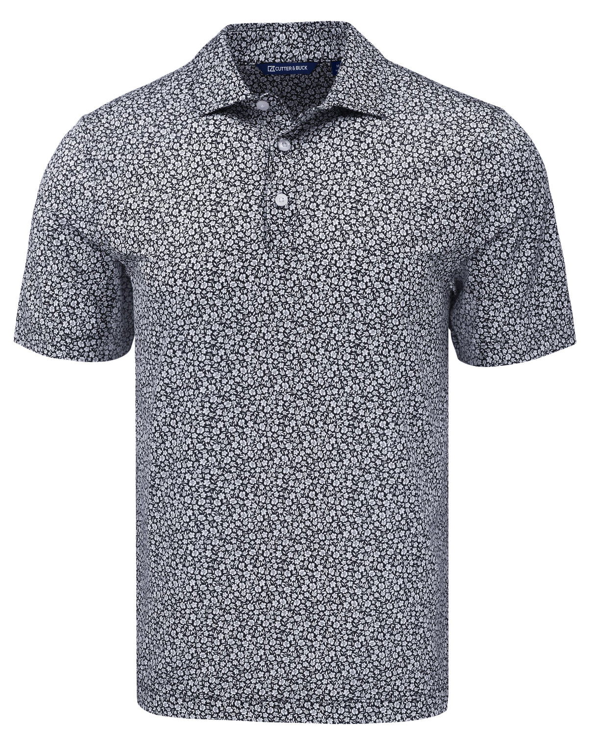 Cutter & Buck Men's Pike Recycled Flora Print Polo-1