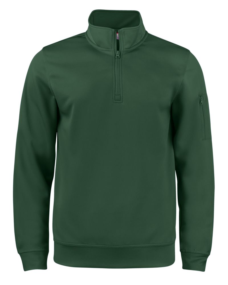 Clique Men's Lift Solution-dyed Performance Half Zip Sweatshirt-5