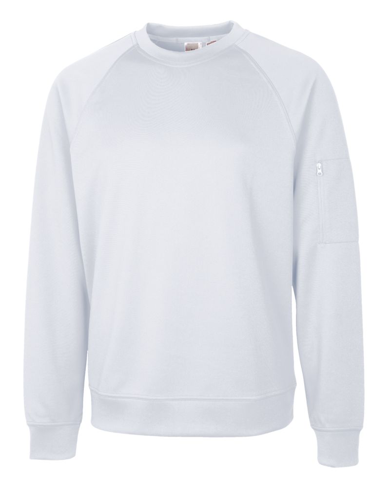 Clique Men's Lift Solution-dyed Performance Crewneck Sweatshirt-2