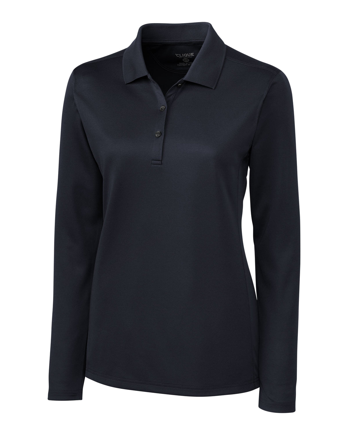 Clique Women's Ice Pique Tech Long Sleeve Polo-1