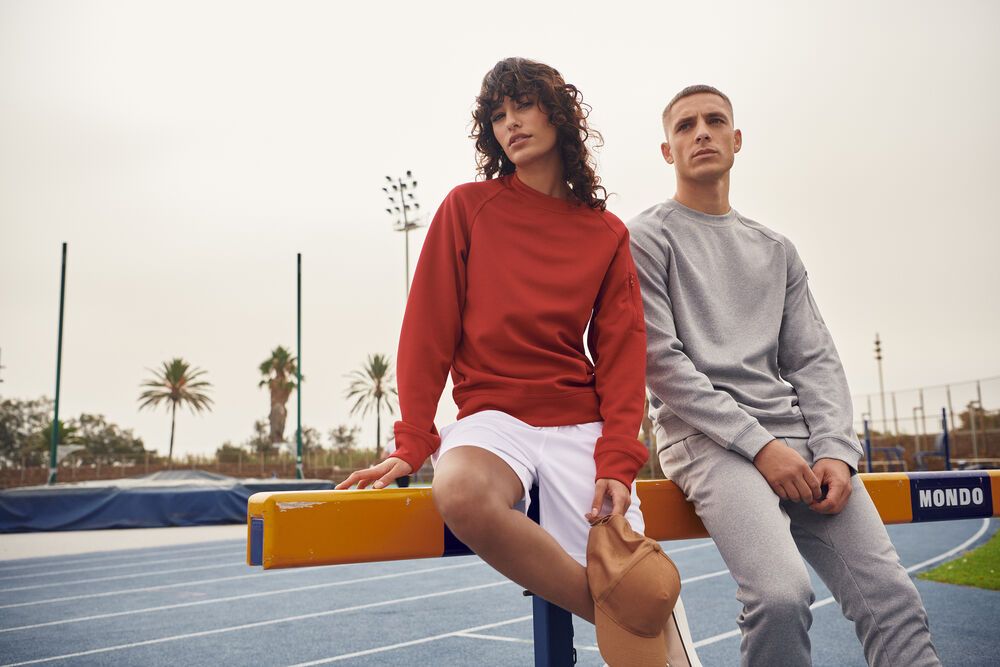 Clique Men's Lift Solution-dyed Performance Crewneck Sweatshirt-4