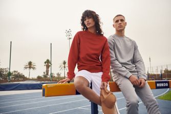 Clique Men's Lift Solution-dyed Performance Crewneck Sweatshirt-5