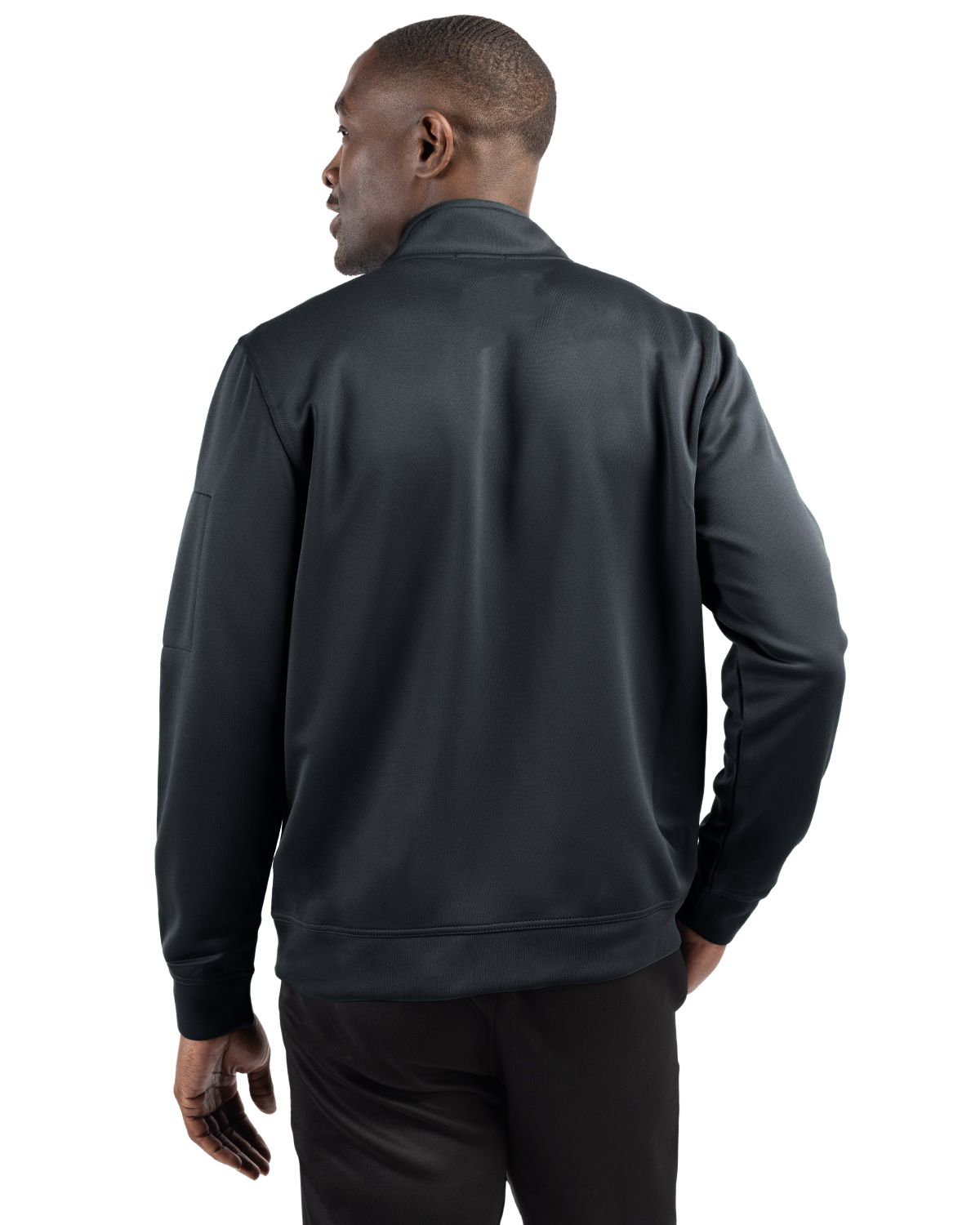 Clique Men's Lift Solution-dyed Performance Half Zip Sweatshirt-2