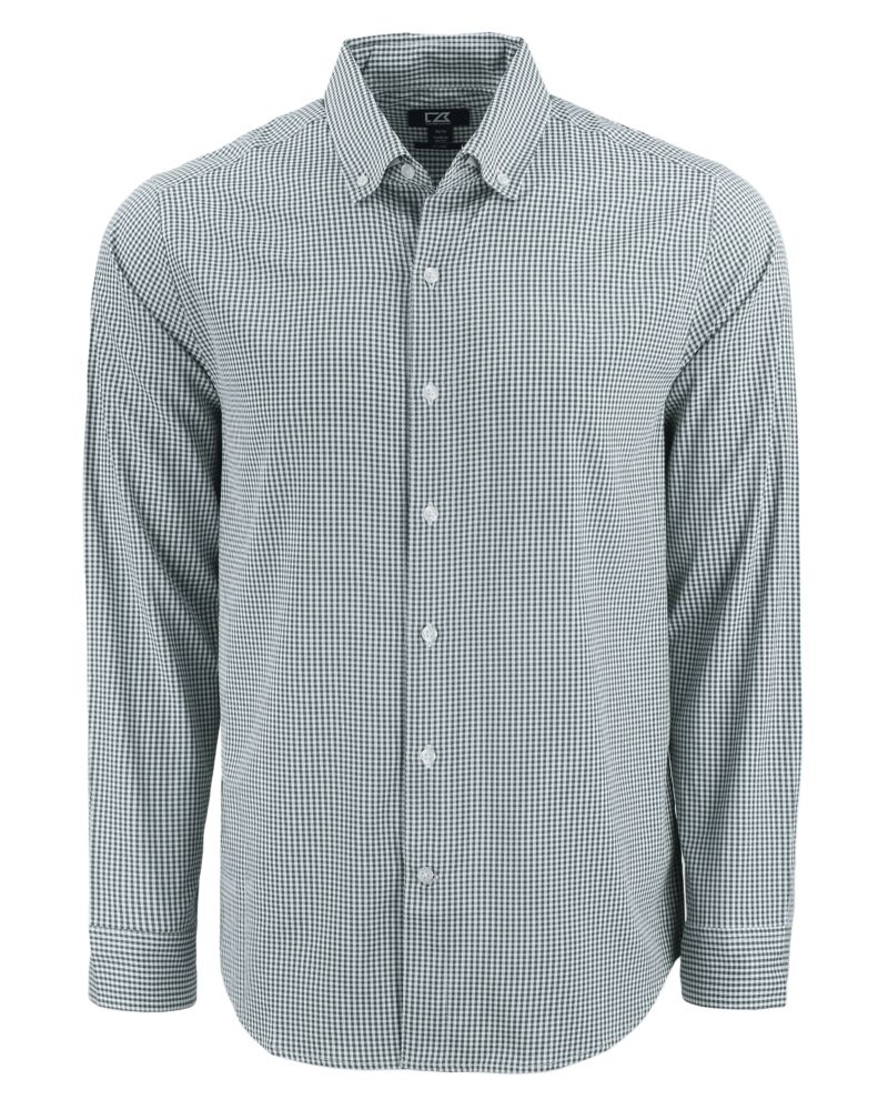 Cutter & Buck Men's Skyline Big & Tall Long Sleeve Button Down Dress Shirt-5