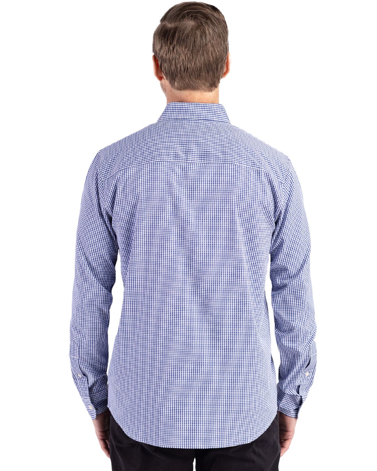 Cutter & Buck Men's Skyline Big & Tall Long Sleeve Button Down Dress Shirt-7