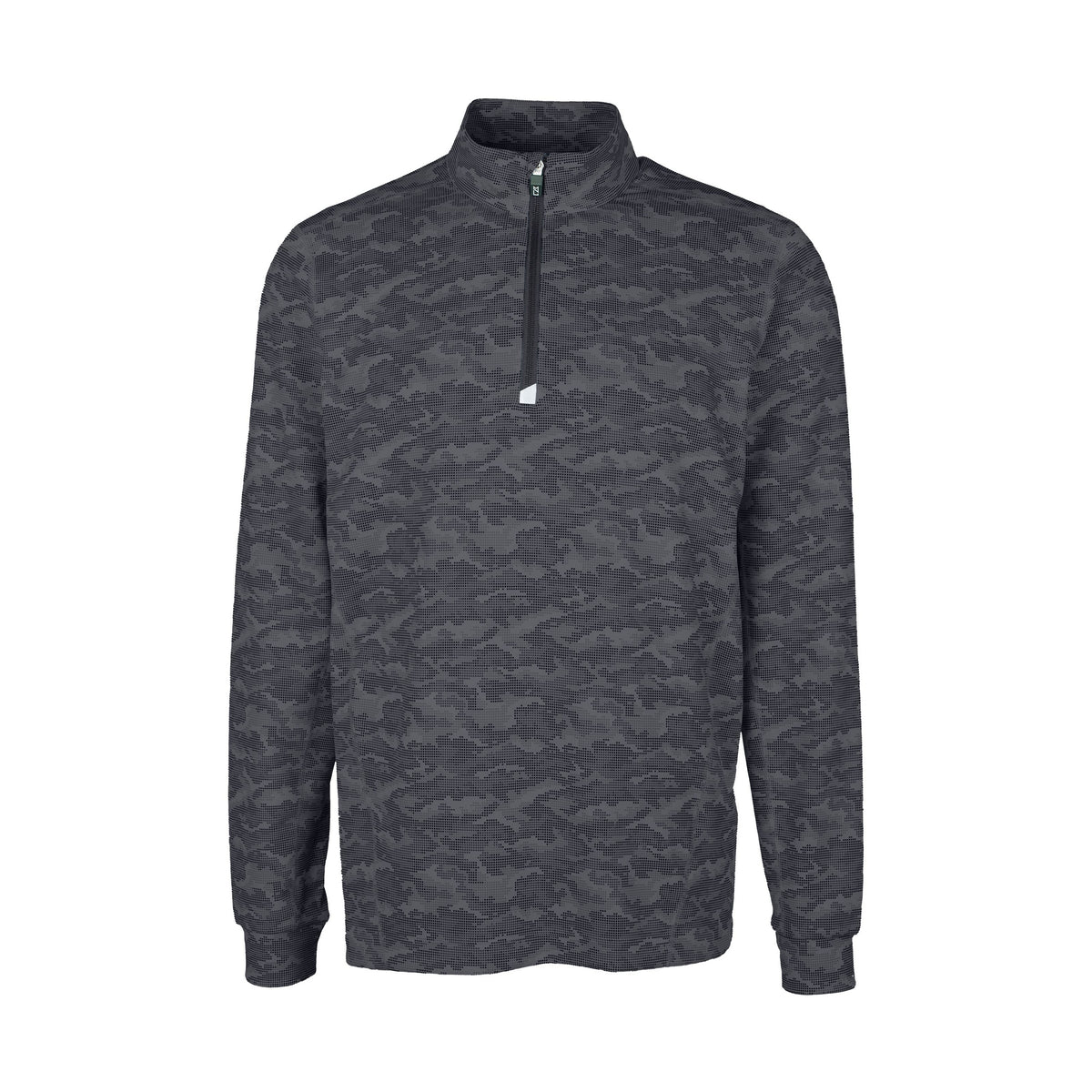 Cutter & Buck Men's Traverse Big & Tall Camo Quarter Zip Pullover-1