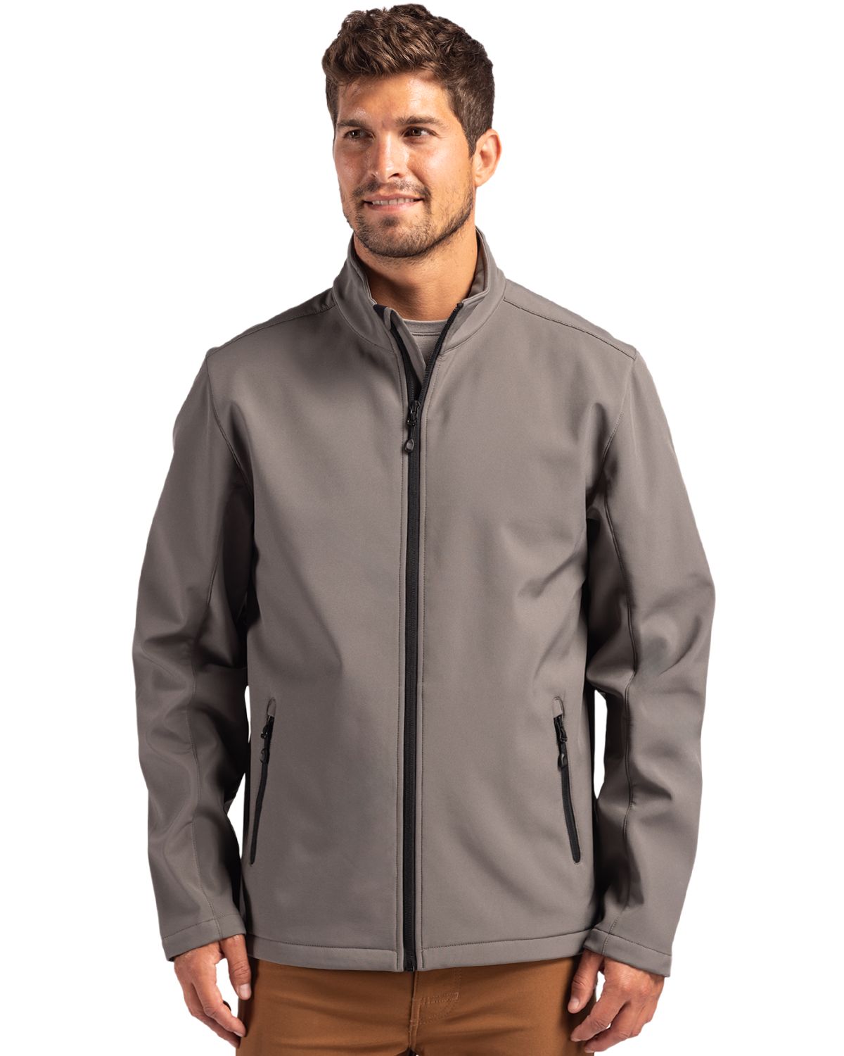 Clique Men's Tempo Recycled Stretch Softshell Full Zip Jacket-5