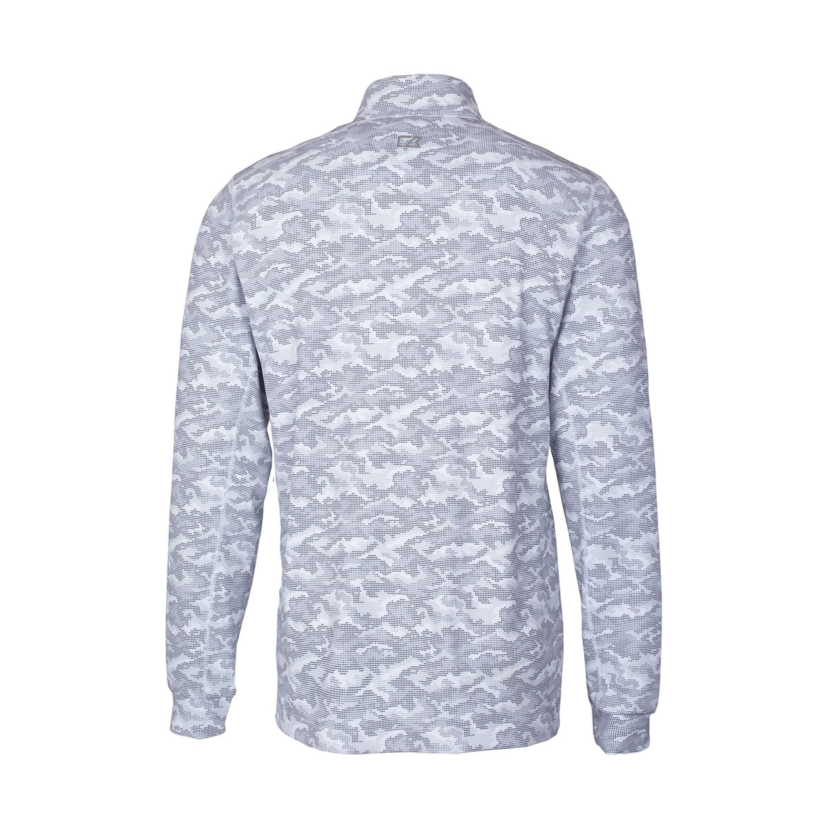 Cutter & Buck Men's Traverse Big & Tall Camo Quarter Zip Pullover-3