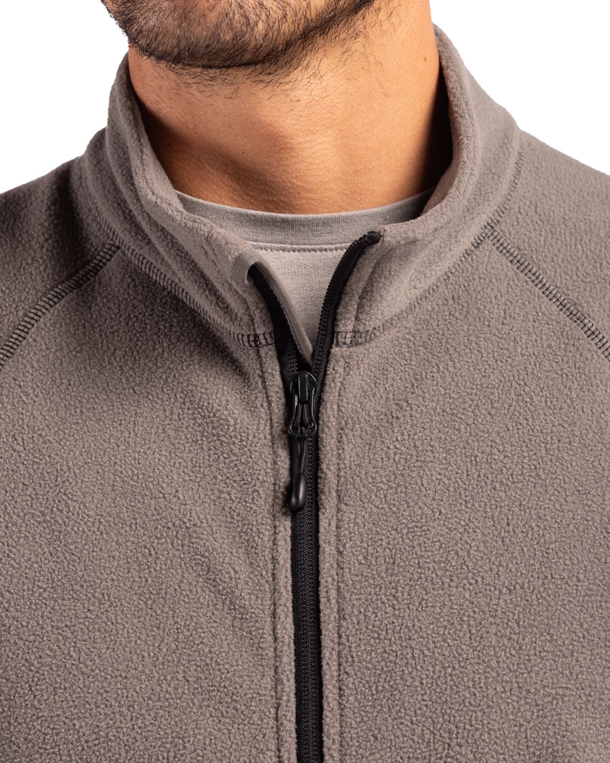 Clique Men's Powder Recycled Fleece Full Zip Jacket-4