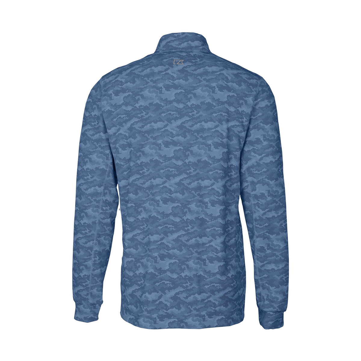 Cutter & Buck Men's Traverse Big & Tall Camo Quarter Zip Pullover-4