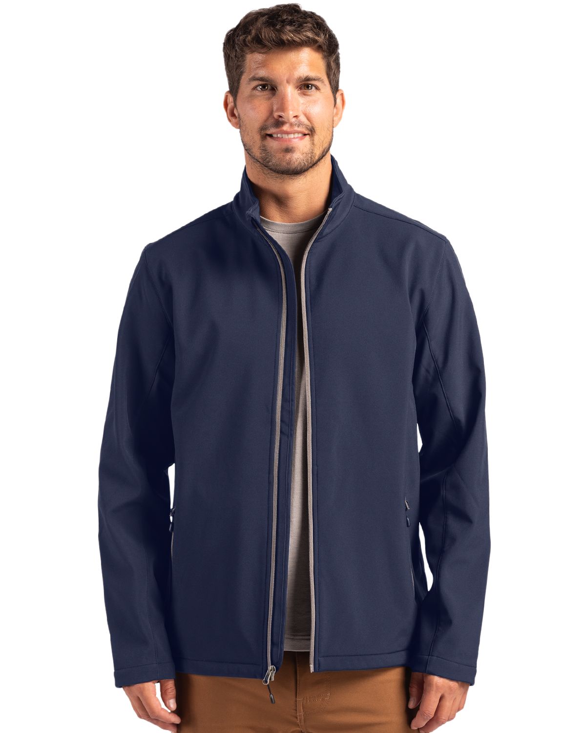 Clique Men's Tempo Recycled Stretch Softshell Full Zip Jacket-2