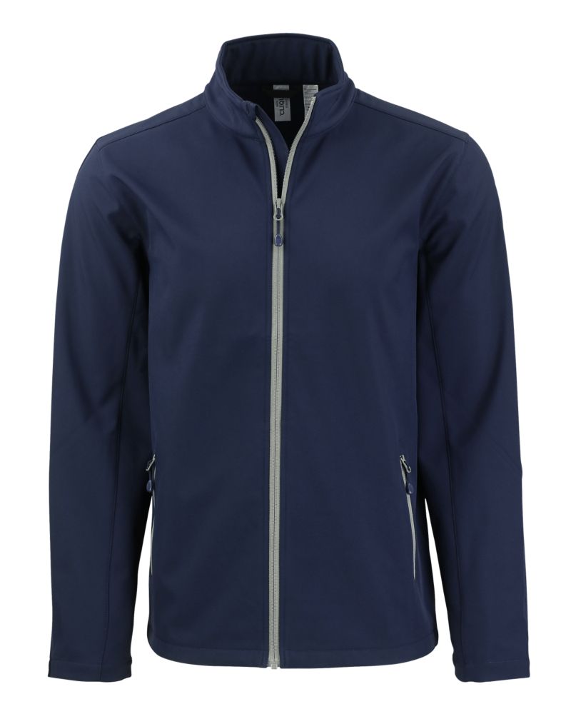 Clique Men's Tempo Recycled Stretch Softshell Full Zip Jacket-6