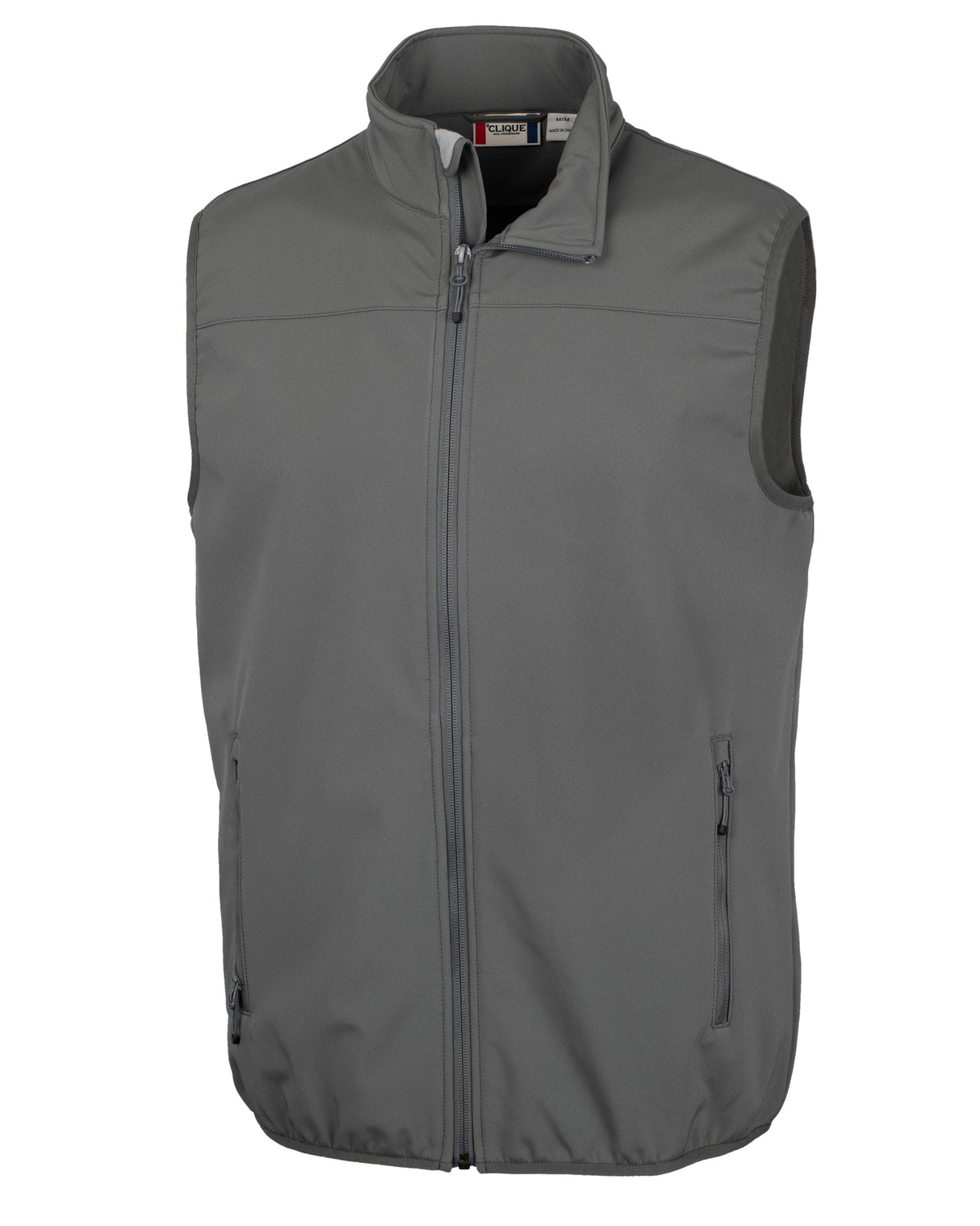 Clique Men's Trail Recycled Stretch Softshell Full Zip Vest-1