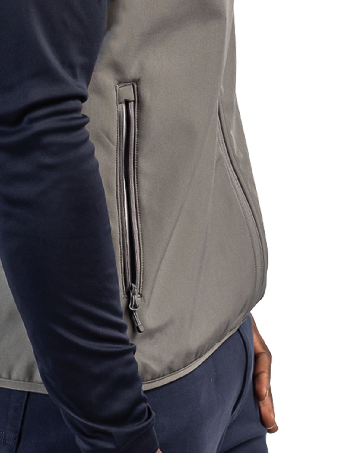 Clique Men's Trail Recycled Stretch Softshell Full Zip Vest-4