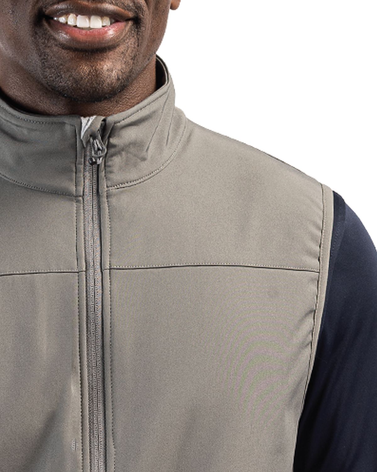 Clique Men's Trail Recycled Stretch Softshell Full Zip Vest-5