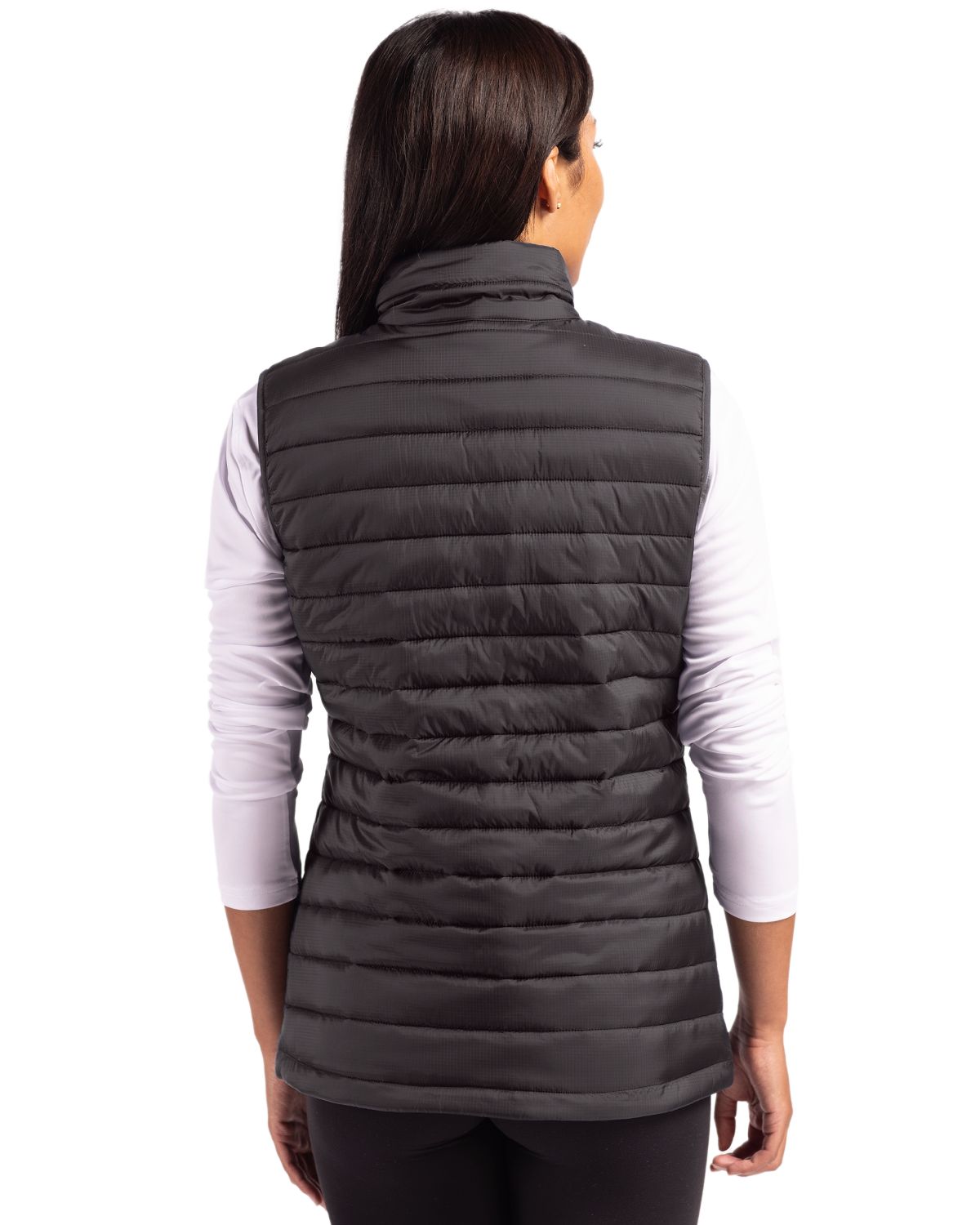 Clique Women's Valhalla Recycled Insulated Puffer Full Zip Vest-3