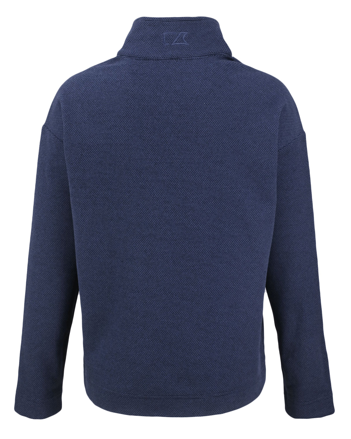 Cutter & Buck Women's Hunts Point Recycled Fleece Hybrid Snap Placket Pullover-7