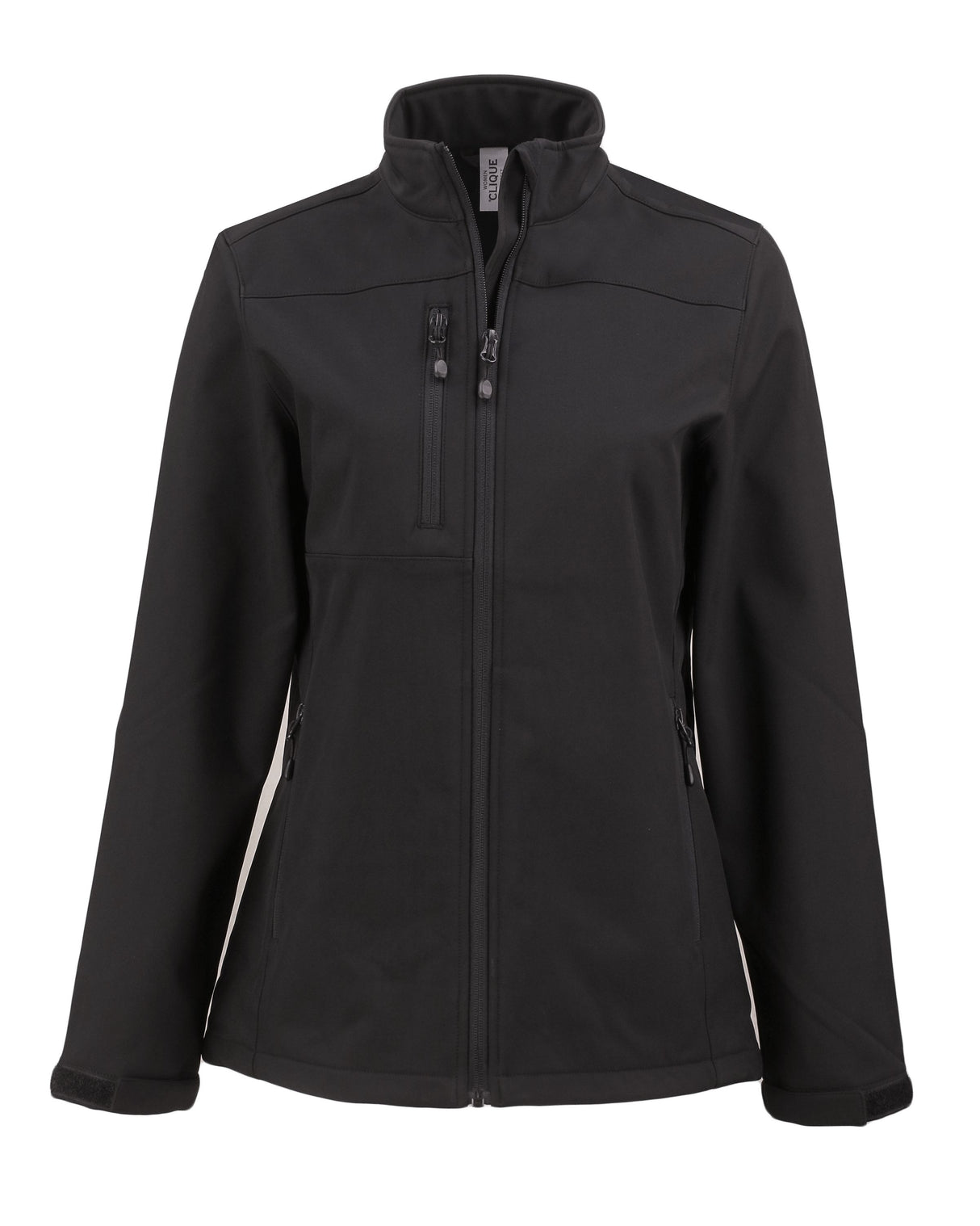Clique Women's Tempest Recycled Waterproof Stretch Softshell Full Zip Jacket-1