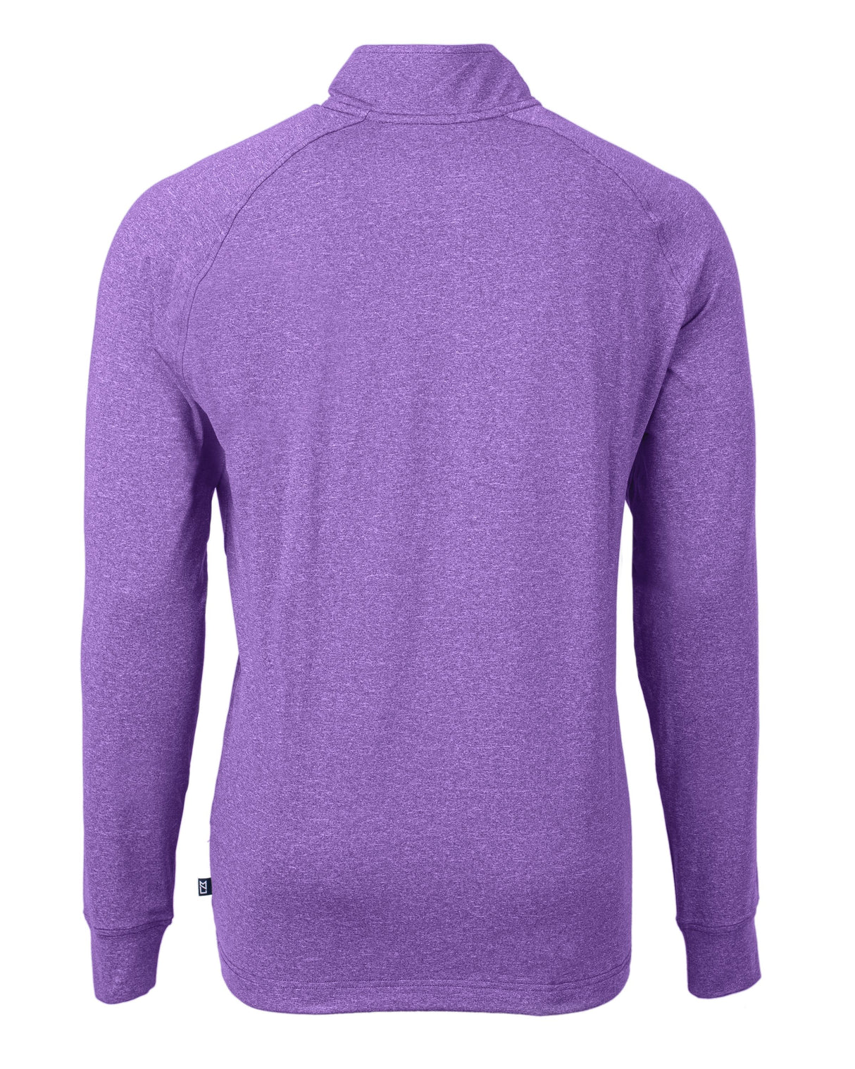 Cutter & Buck Men's Adapt Recycled Soft Knit Stretch Heathered Quarter Zip Pullover-6
