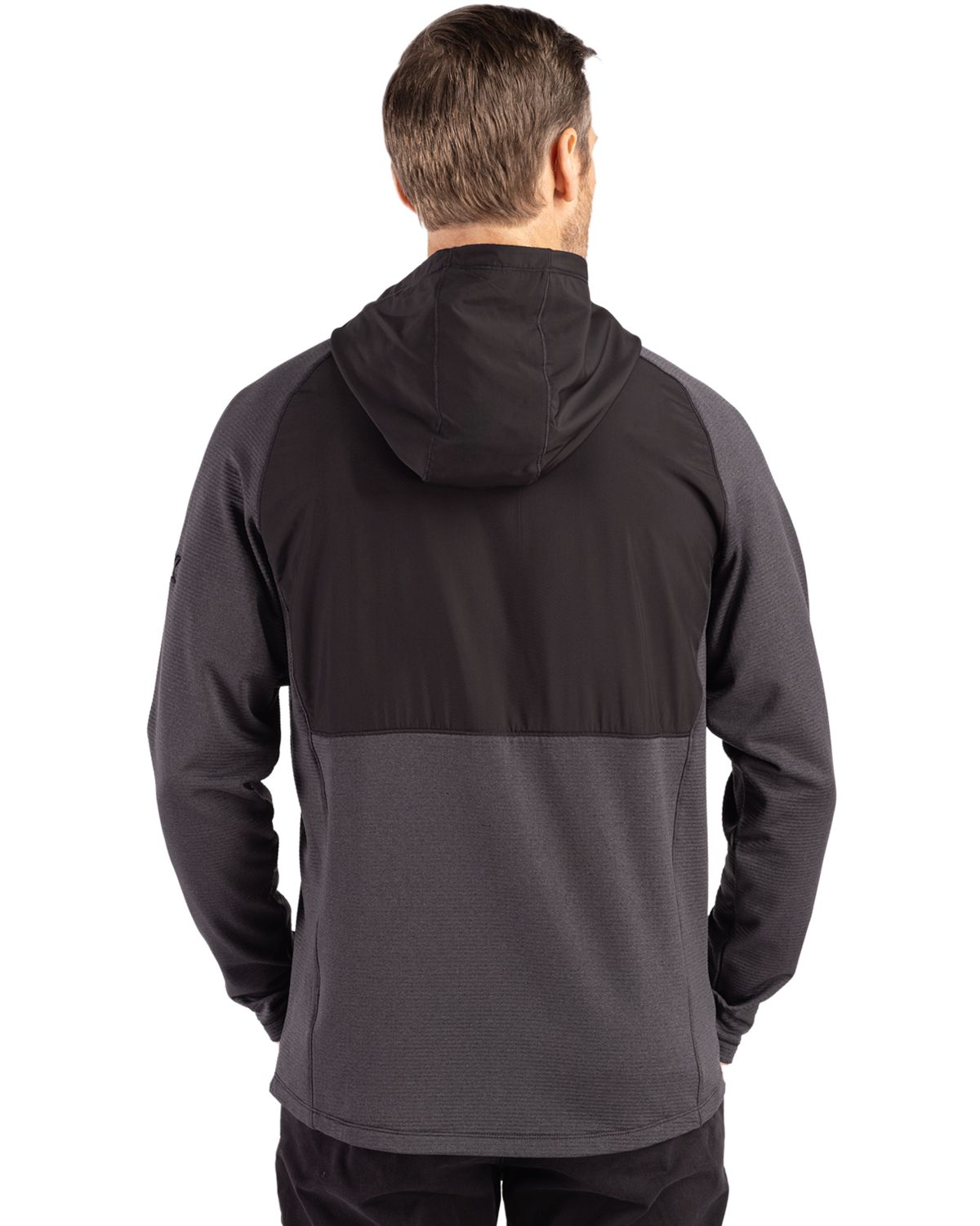 Cutter & Buck Men's Peshastin Hybrid Full Zip Jacket-2