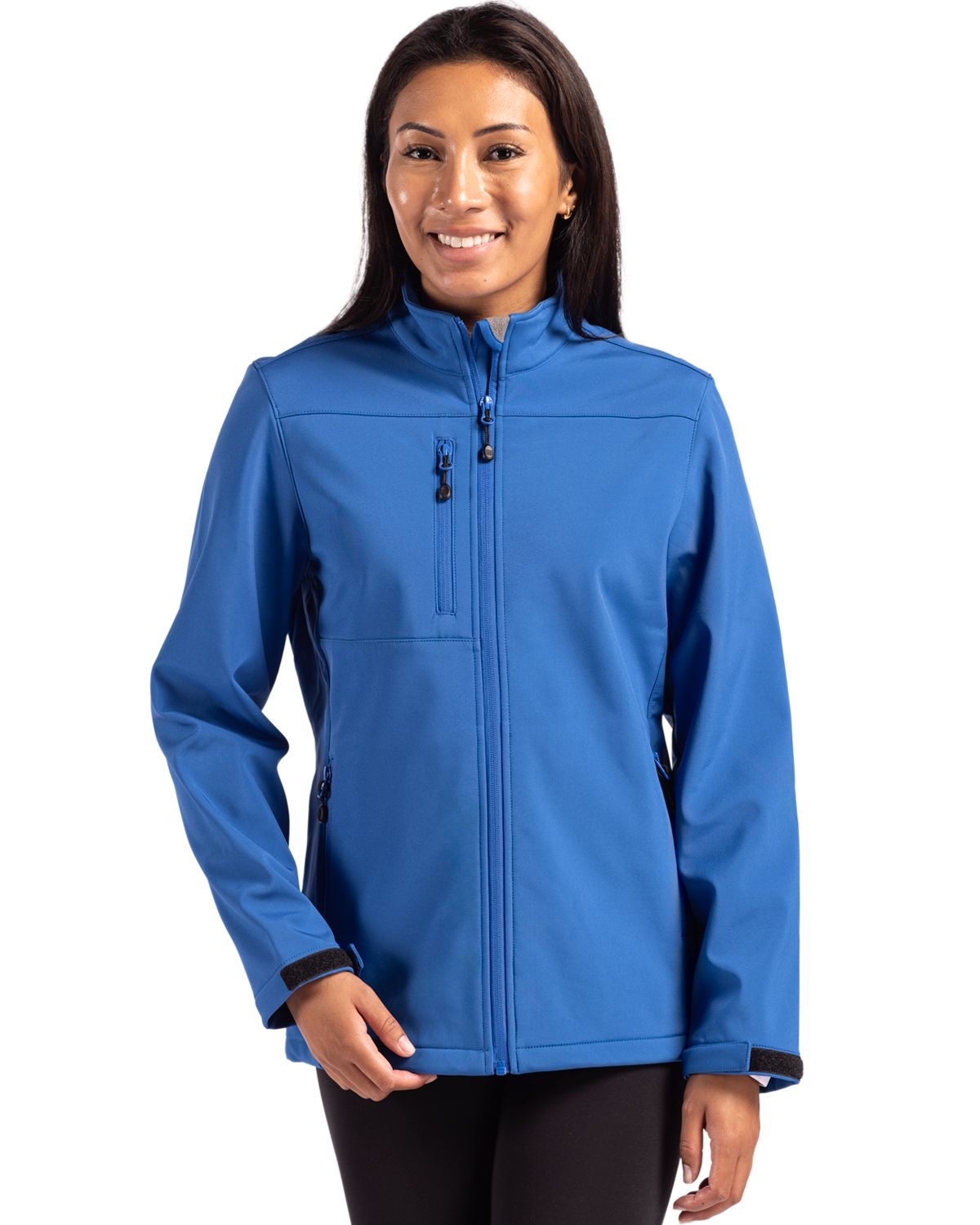 Clique Women's Tempest Recycled Waterproof Stretch Softshell Full Zip Jacket-4