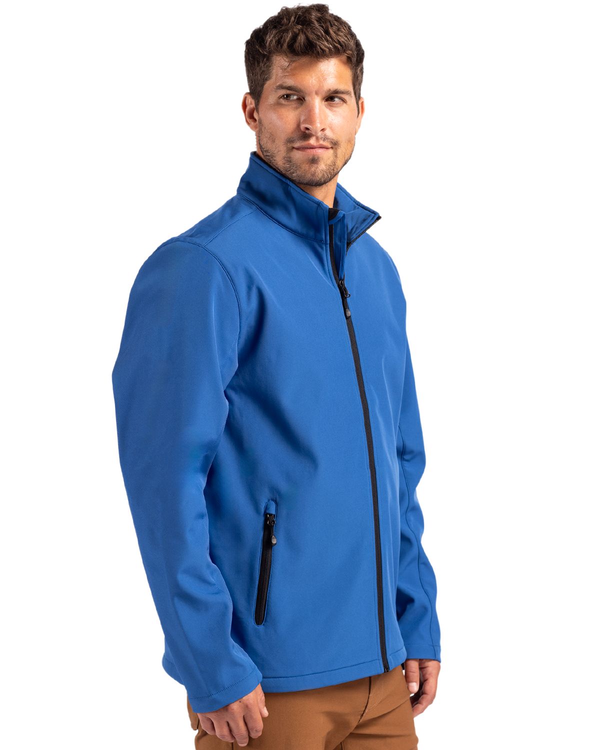 Clique Men's Tempo Recycled Stretch Softshell Full Zip Jacket-2