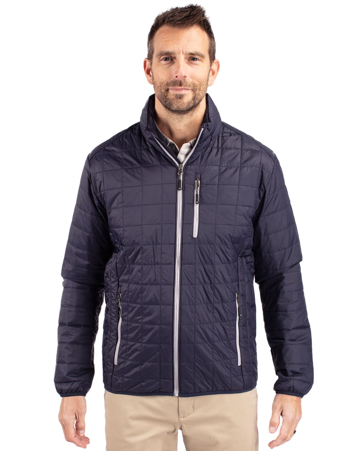 Cutter & Buck Men's Rainier Big & Tall Full Zip Jacket-6