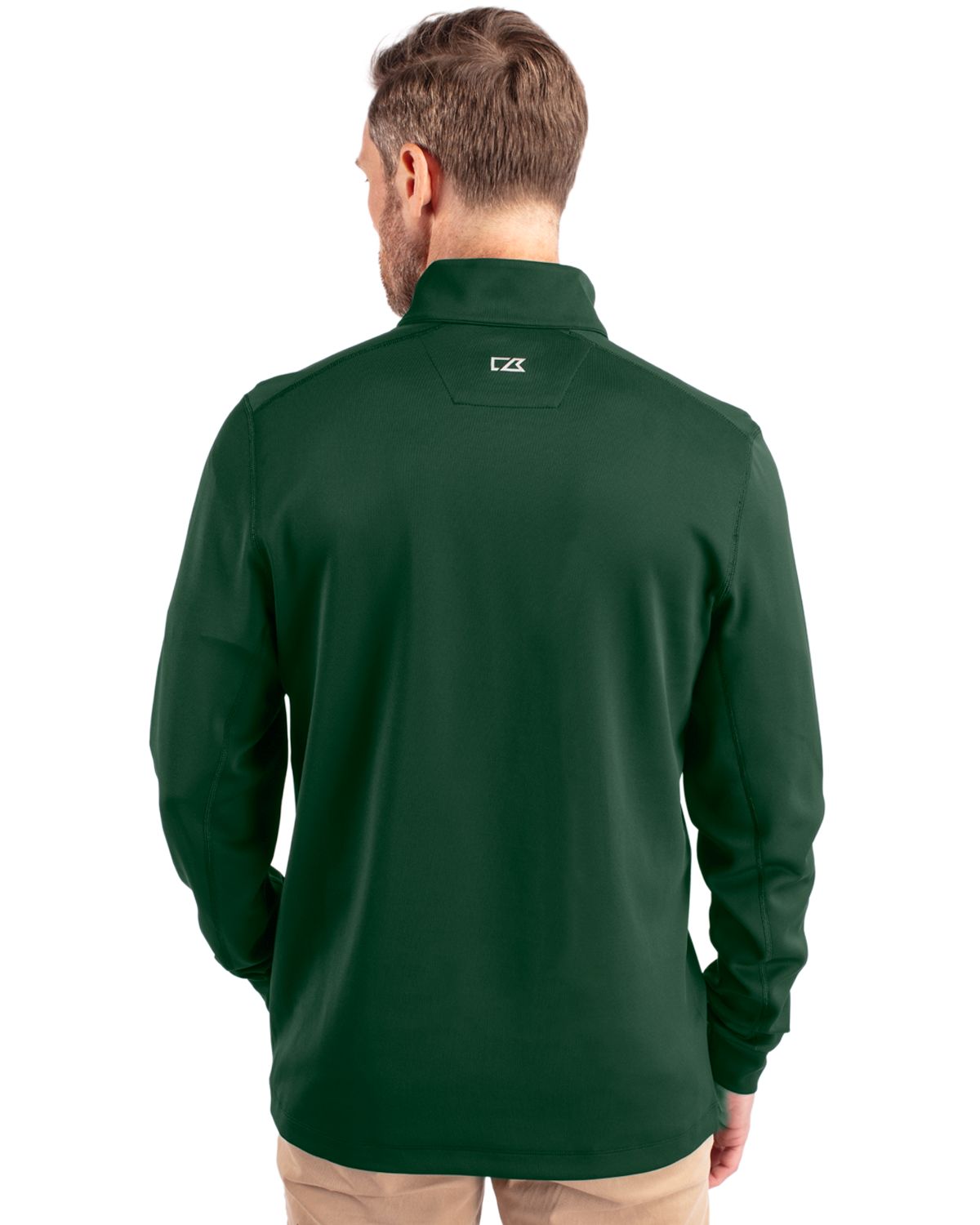 Cutter & Buck Men's Traverse Quarter Zip Pullover-5