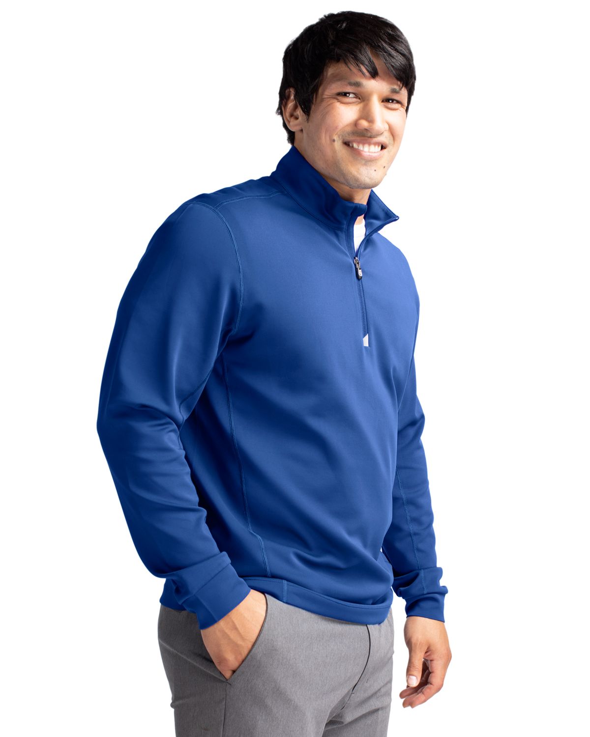 Cutter & Buck Men's Traverse Quarter Zip Pullover-3