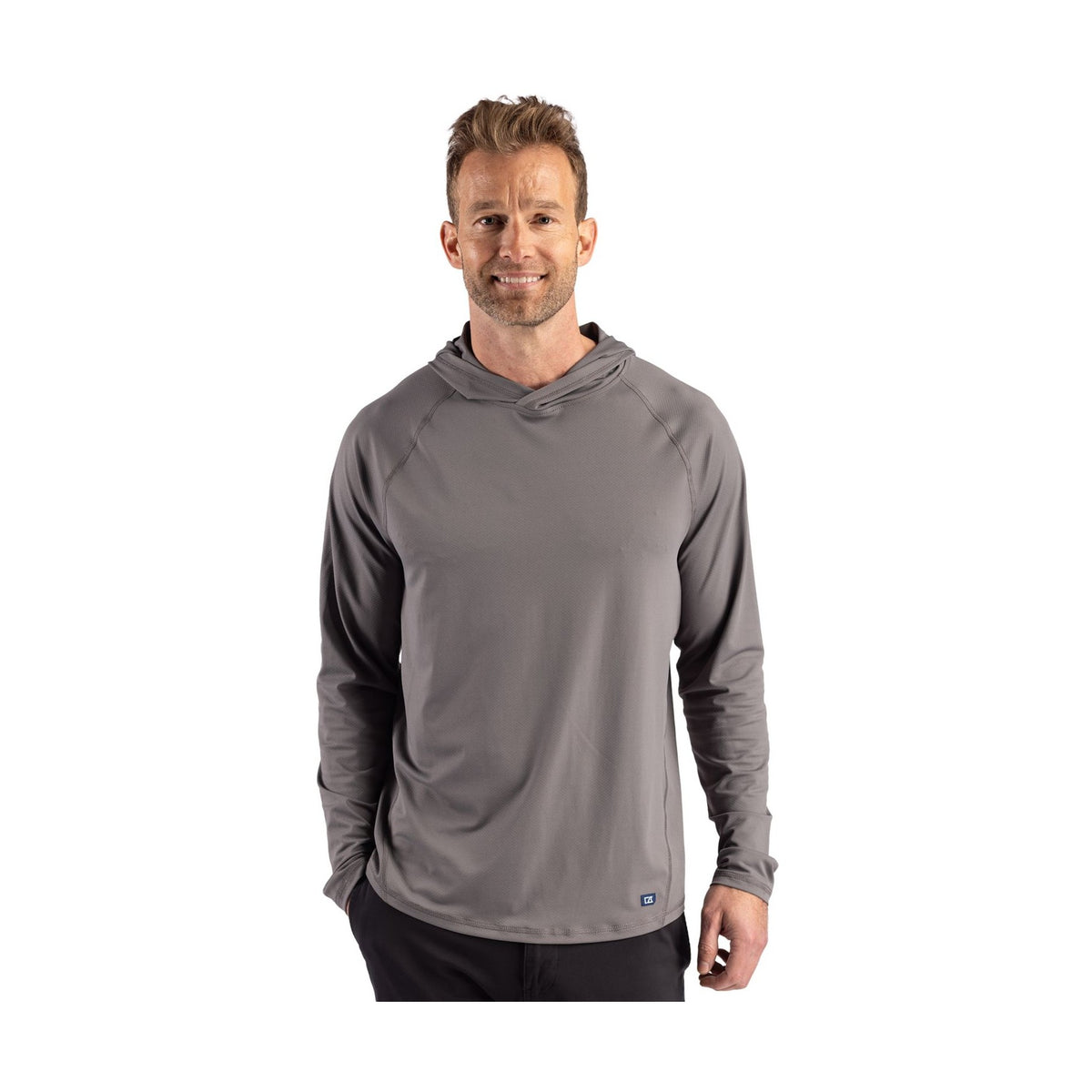 Cutter & Buck Mens Prospect Big & Tall Hooded Pullover-5