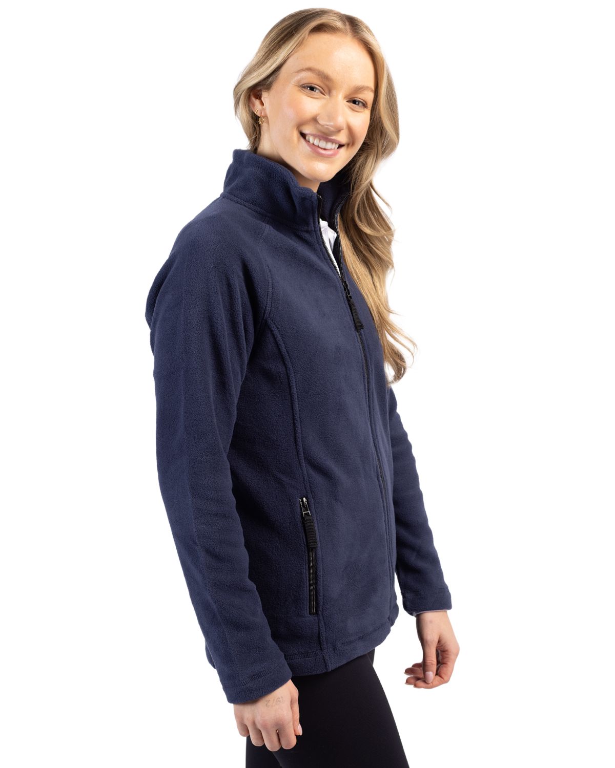 Clique Women's Summit Performance Fleece Full Zip Jacket-5