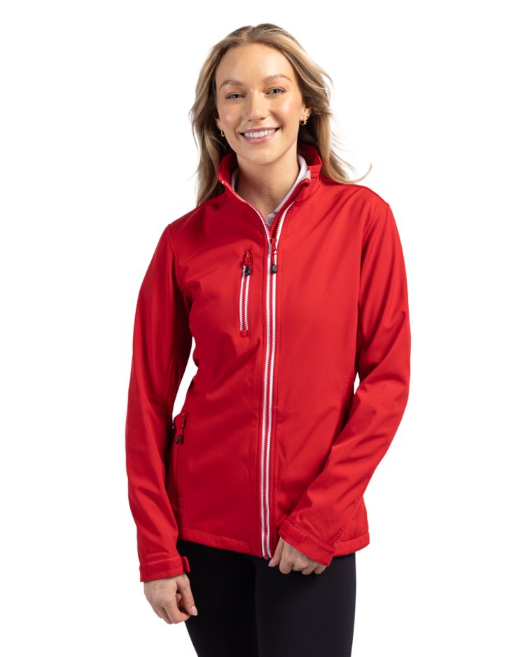 Clique Women's Telemark Recycled Stretch Softshell Full Zip Jacket-4
