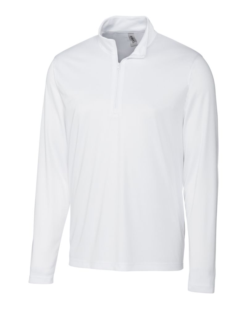 Clique Men's Spin Solution-dyed Performance Interlock Half Zip-2