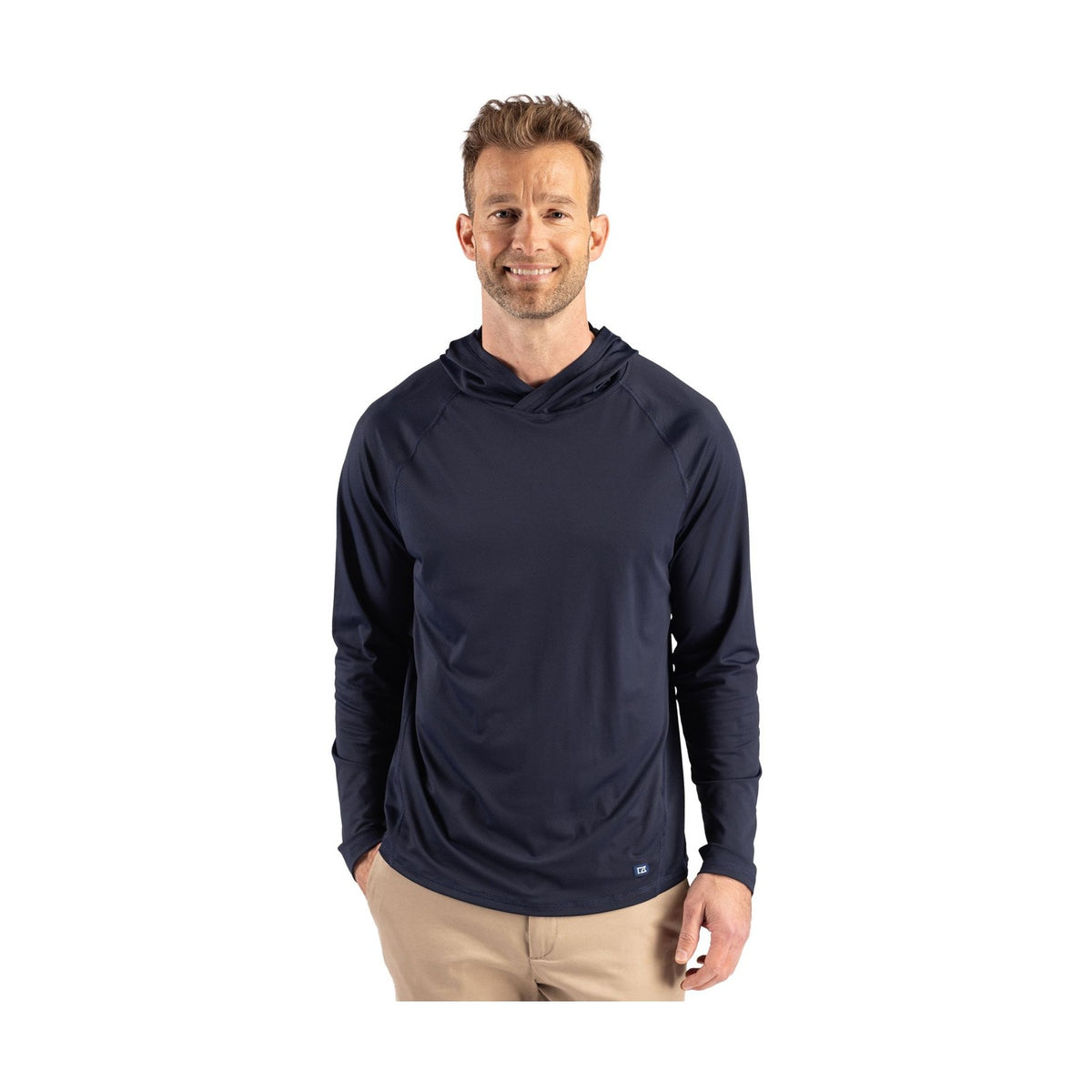 Cutter & Buck Mens Prospect Big & Tall Hooded Pullover-1