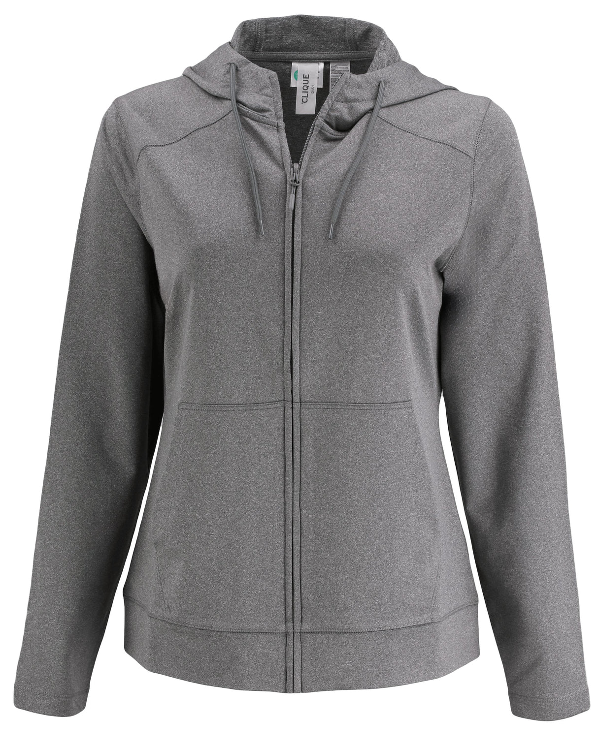 Clique Women's Dash Recycled Full Zip Hooded Sweatshirt-2