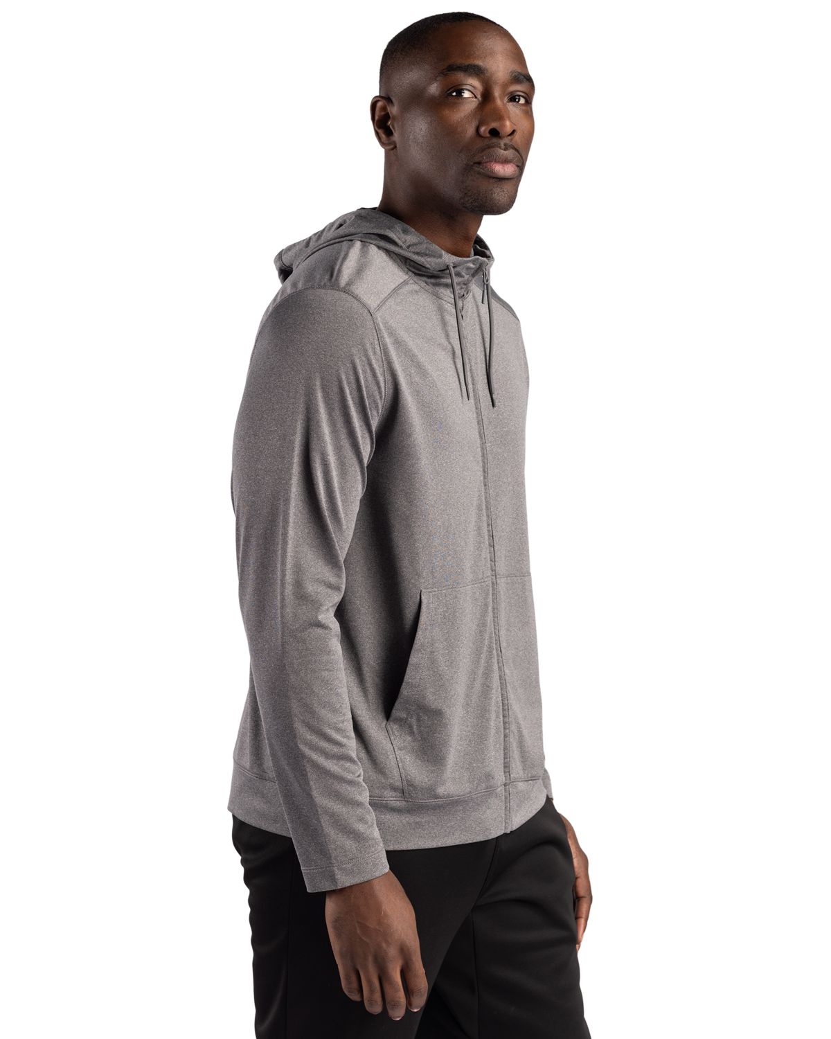 Clique Men's Dash Recycled Full Zip Hooded Sweatshirt-7