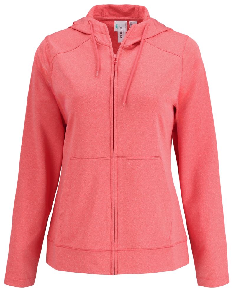 Clique Women's Dash Recycled Full Zip Hooded Sweatshirt-5