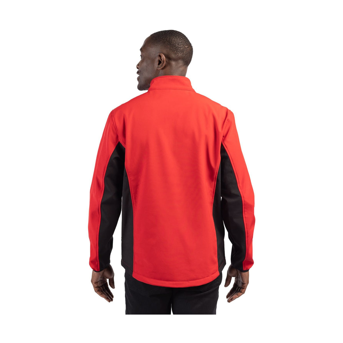 Clique Men's Narvik Recycled Colorblock Stretch Softshell Full Zip Jacket-7