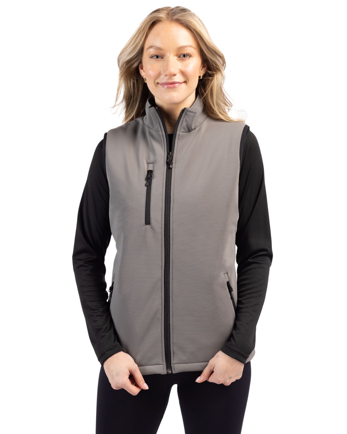 Clique Women's Equinox Insulated Softshell Full Zip Vest-4