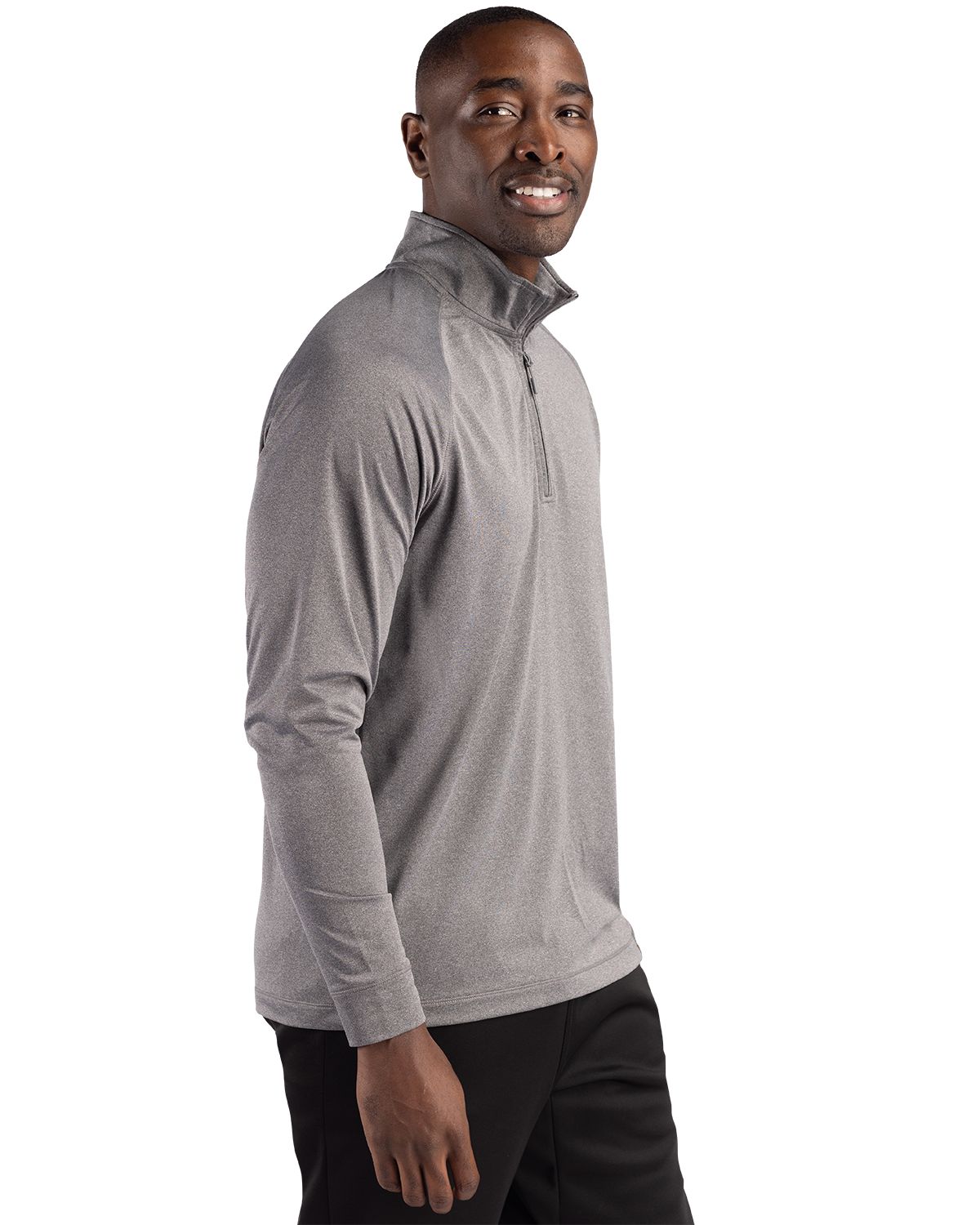 Clique Men's Dash Recycled Quarter Zip Sweatshirt-3
