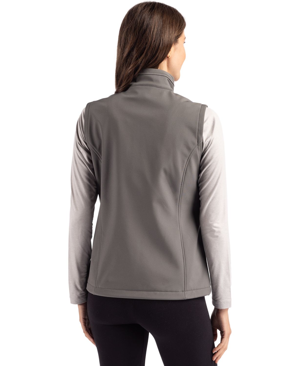 Clique Women's Telemark Recycled Stretch Softshell Full Zip Vest-2