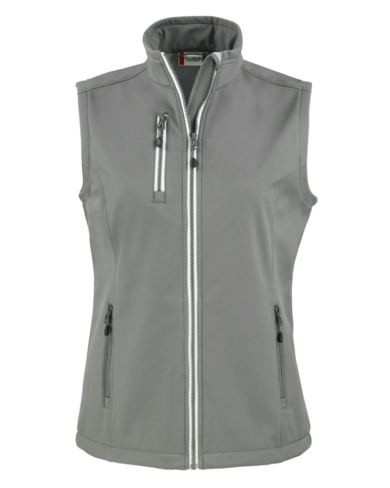 Clique Women's Telemark Recycled Stretch Softshell Full Zip Vest-5
