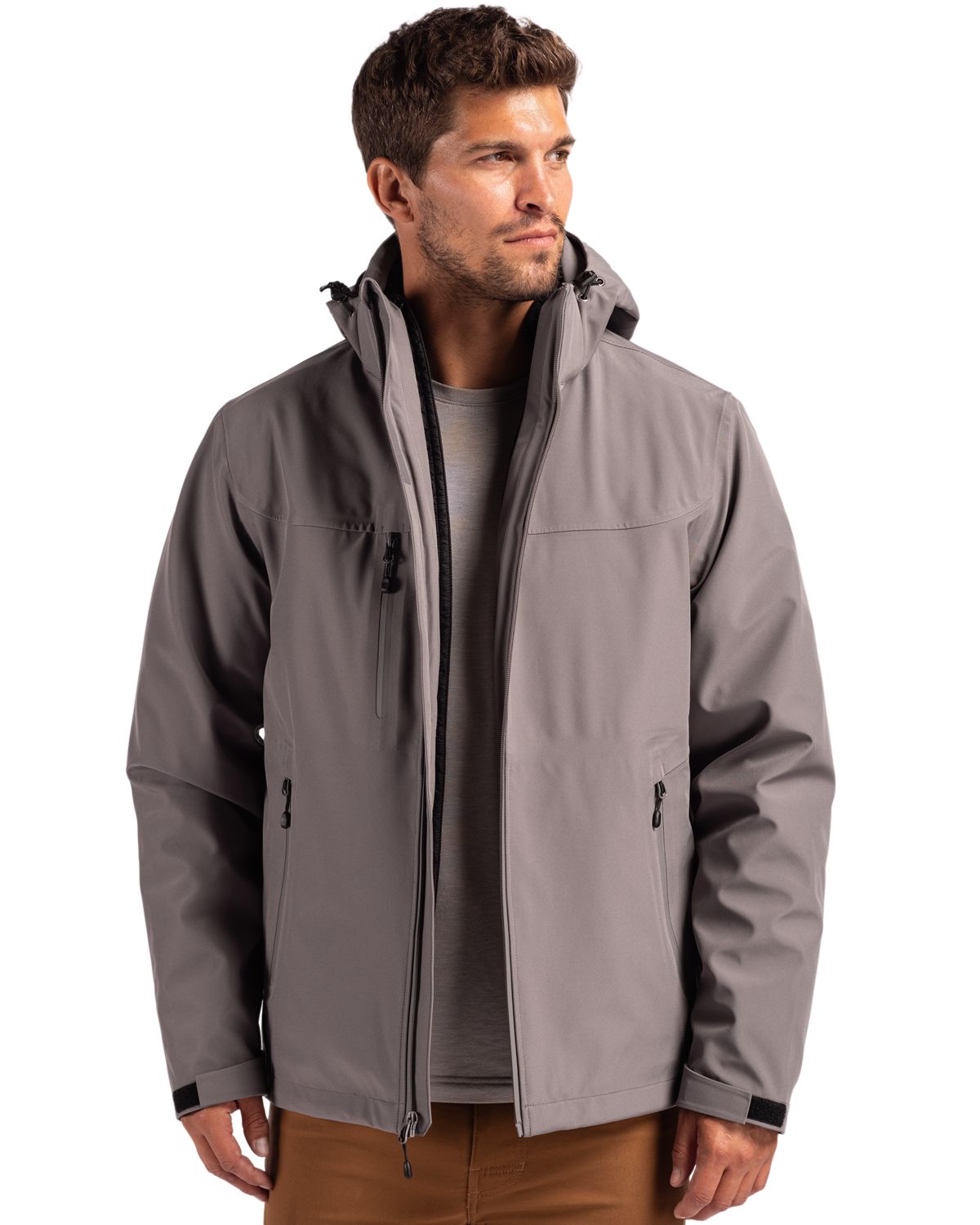 Clique Men's Cornice Recycled 3-in-1 Waterproof System Full Zip Parka-7