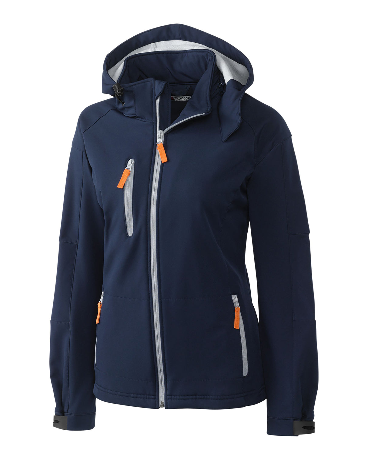 Clique Women's Serac Stretch Softshell Full Zip Jacket-1