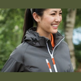 Clique Women's Serac Stretch Softshell Full Zip Jacket-2