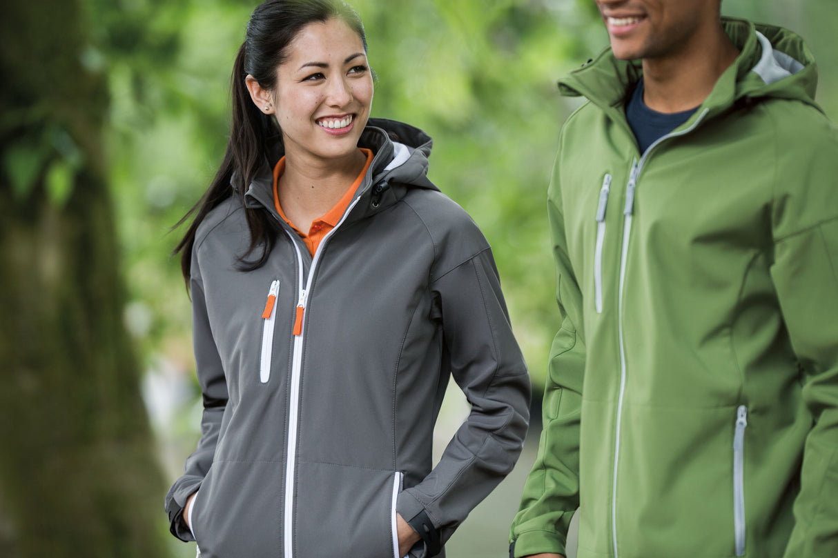 Clique Women's Serac Stretch Softshell Full Zip Jacket-3